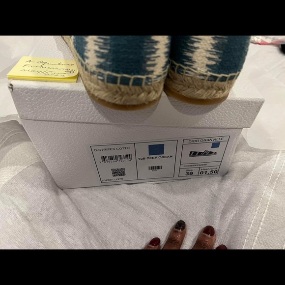 DIOR GRANVILLE ESPADRILLE - Picture 1 of 6